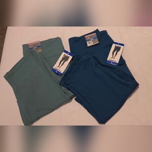 32 Degrees Women’s Leggings in Blue and Green